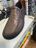駱駝牌 皮鞋男休閑商務(wù)牛皮軟底爸爸鞋一腳蹬男鞋 P15A297013 淺棕 43 曬單實(shí)拍圖