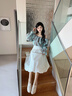 Teenie Weenie小熊女裝半身裙26夏季新款優(yōu)雅時(shí)尚少女風(fēng)中長(cháng)A字裙 白色 M 曬單實(shí)拍圖
