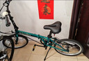 大行（DAHON）經(jīng)典D6折疊自行車(chē)20英寸6速成人休閑單車(chē) KBC061 墨綠色 20英寸 曬單實(shí)拍圖