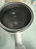 小米白色全自動(dòng)攪拌杯不銹鋼豆漿咖啡杯電動(dòng)磁力旋轉男女便攜充電水杯 白色顯數款380ml 曬單實(shí)拍圖
