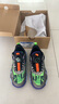 喬丹男童籃球鞋小童春秋季運動(dòng)鞋旋鈕扣兒童鞋子 黑色/悅動(dòng)綠 30 曬單實(shí)拍圖