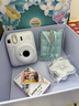 INSTAX富士instax立拍立得 一次成像相機 mini12精美禮盒 月光茉莉 含10張fafa花邊相紙 曬單實(shí)拍圖