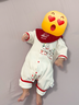 迪士尼（Disney）嬰兒衣服新生兒連體衣春秋季爬爬服A類(lèi)純棉滿(mǎn)月寶寶幼兒包屁睡衣 曬單實(shí)拍圖