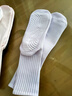 棉滿(mǎn)滿(mǎn)瑜伽襪女中筒襪硅膠防滑健身普拉提運動(dòng)搭配鯊魚(yú)褲新疆棉襪6雙 曬單實(shí)拍圖