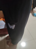 小豬班納（PEPCO）春季男童褲子薄款運動(dòng)束口長(cháng)褲中大童校服褲子耐磨耐穿 黑色 150 曬單實(shí)拍圖