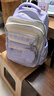 Jeep兒童書(shū)包小學(xué)生3-6年級減負護脊防下墜男女生大容量雙肩包 粉紫色 曬單實(shí)拍圖