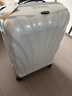 新秀麗（Samsonite）拉桿箱 C-LITE系列CS2超輕材質(zhì)貝殼行李箱 男女通用旅行箱/登機箱 白色【升級版】 28英寸 曬單實(shí)拍圖