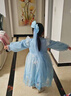 迪士尼童裝艾愛(ài)莎公主裙女童連衣裙春夏裝2026新款周歲禮服女寶寶裙子 曬單實(shí)拍圖
