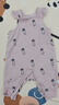 巴厘小豬女寶寶背帶褲嬰兒春秋長(cháng)褲2025新款小女童甜美可愛(ài)連身褲兒童褲子 蘑菇精靈 80 曬單實(shí)拍圖