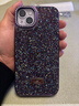 奢華滿(mǎn)鉆手機殼適用iPhone17promax鉆支架款16plus保護殼15高級感15pm水鉆14閃鉆13新款12蘋(píng)果 【紫色】帶鉆支架款 iPhone 14 Plus 曬單實(shí)拍圖