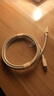 華為（HUAWEI）6A數據線(xiàn)充電線(xiàn) USBType-C轉USBType-C/線(xiàn)長(cháng)1.8m/高品質(zhì)線(xiàn)芯原裝 白色CC800 曬單實(shí)拍圖