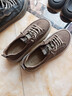 百麗厚底休閑布鞋男2026新春商場(chǎng)舒適套腳工裝板鞋9AJ01AM6預售 棕色 42 曬單實(shí)拍圖