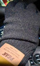 匹克冬季保暖手套防寒針織毛線(xiàn)手套戶(hù)外騎行電動(dòng)車(chē)防滑可觸屏棉手套黑 曬單實(shí)拍圖