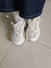 百麗厚底老爹鞋學(xué)生女輕量運動(dòng)休閑鞋B4P1DAM6 太空灰 37 曬單實(shí)拍圖