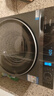海爾（Haier）旗艦新品4.0升級款直驅滾筒洗衣機全自動(dòng)10公斤超薄洗烘一體機藍盾除菌慕斯洗以舊換新家電補貼 晶彩屏+智能投放+1.15洗凈比+升級慕斯洗 單洗 曬單實(shí)拍圖