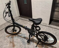 京東京造 F8折疊自行車(chē)禧瑪諾7速鋁合金20英寸成年人學(xué)生通勤單車(chē)陶瓷黑 曬單實(shí)拍圖