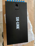 SK-LINK 桌面式光纖終端盒 8口8芯單模SC滿(mǎn)配尾纖法蘭盤(pán) 光纜熔接盒 光纖續接盤(pán)配線(xiàn)架SK-GXH8SM-SC 曬單實(shí)拍圖