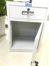質(zhì)杰矮柜抽屜儲物柜帶門(mén)帶輪子活動(dòng)小柜子多功能帶鎖文件柜收納免安裝 款4 一斗一門(mén)帶輪|70cm高-雅光灰 曬單實(shí)拍圖