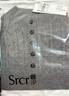 奢汐（Srcr）39支厚款100%羊毛衫女休閑毛衣內搭春秋季半高領(lǐng)針織打底衫 曬單實(shí)拍圖