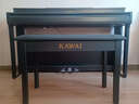 卡瓦依（KAWAI）電鋼琴CN201立式88鍵重錘數碼鋼琴家用專(zhuān)業(yè)考級實(shí)木鍵盤(pán)專(zhuān)業(yè)CA401 【現貨速發(fā)】CN201+琴凳+大禮包+安裝+送隔音地毯 曬單實(shí)拍圖
