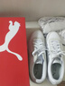 彪馬（PUMA）經(jīng)典復古透氣小白鞋男女冬季休閑板鞋運動(dòng)鞋COURT 371931 白-水泥灰-03 41 曬單實(shí)拍圖