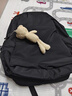 雅迎背包男書(shū)包大學(xué)生雙肩包女初高中電腦包大容量休閑旅行包 黑色（帶猩猩掛件） 曬單實(shí)拍圖