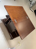 法莎蒂茶幾折疊多功能小桌子小戶(hù)型客廳邊柜可移動(dòng)推車(chē)沙發(fā)邊幾 【胡桃色】可移動(dòng)折疊小推車(chē)邊幾 曬單實(shí)拍圖