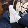 耐克NIKE女空軍一號AF1 運動(dòng)鞋IH0640-161白粉37.5 曬單實(shí)拍圖