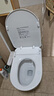 海爾（Haier）智能馬桶蓋智能帶沖洗U型坐便蓋加熱電動(dòng)全自動(dòng)沖屁屁烘干一體 活水即熱多重清洗5215U手柄款 曬單實(shí)拍圖