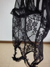 曼煙情趣內衣用品性感睡衣開(kāi)陰吊帶黑蕾絲大碼透明緊身制服連體衣5569 曬單實(shí)拍圖