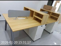 職員辦公桌椅組合簡(jiǎn)約現代四人員工位卡座財務(wù)桌六人位辦公室家具 2.8米對坐4人位 曬單實(shí)拍圖