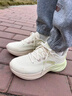 安踏（ANTA）毒刺6女鞋運動(dòng)鞋子女春季軟底網(wǎng)面透氣跑步鞋戶(hù)外健身跳繩訓練鞋 淺米白/公主綠 38 曬單實(shí)拍圖