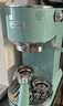 德龍（Delonghi）咖啡機 意式家用半自動(dòng)15Bar泵壓冷萃咖啡 軟觸屏手動(dòng)奶泡自動(dòng)停流小巧金屬機身 吉拉朵系列 EC890 .TU真我藍 即時(shí)加熱 自動(dòng)關(guān)機 專(zhuān)業(yè)蒸汽細桿拉花 曬單實(shí)拍圖