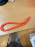 諾邦士適用蘋(píng)果iPhone17promax手機殼萬(wàn)能掛繩手腕款可調節短吊繩女手機繩帶子墊片夾片掛件男手繩掛飾 【手腕繩-閃亮橙】360°旋轉防纏繞+軟墊片防刮機 曬單實(shí)拍圖