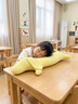 京嚴午睡枕頭抱枕小枕頭午休枕頭小學(xué)生午睡枕趴桌神器趴睡枕睡覺(jué)抱枕 【忠誠小狗】泡沐粒子抱枕 含枕芯 曬單實(shí)拍圖