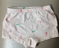 好孩子（gb）兒童內褲女 母嬰A類(lèi)女孩純棉內褲 5A抗菌平角內褲女-3條裝粉紅 曬單實(shí)拍圖