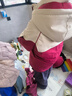 ASK JUNIOR兒童棉服女童秋冬女大童防風(fēng)連帽棉衣外套工裝服收腰撞色棉襖 160 曬單實(shí)拍圖