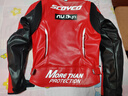 賽羽（SCOYCO）摩托車(chē)騎行服男女四季皮夾克賽車(chē)服機車(chē)皮衣街道拉力防水防摔外套 曬單實(shí)拍圖
