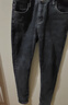 真維斯（Jeanswest）牛仔褲女長(cháng)褲加厚加絨褲女高腰冬季顯瘦修身小腳褲子女藍灰色30 曬單實(shí)拍圖