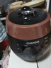 福庫（CUCKOO）電飯煲韓國品牌家用小容量電飯鍋高壓力智能預約定時(shí)不粘鍋麥飯石型內膽多功能語(yǔ)音白米快速飯煲 R1050FB 5L 曬單實(shí)拍圖