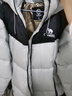 駱駝火山PRO鵝絨服迪麗熱巴同款情侶款面包服新款鵝絨速暖羽絨服 太空灰/幻影黑 男女同款 M 曬單實(shí)拍圖