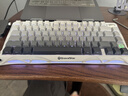 重力星球破繭75機械鍵盤(pán)電競游戲無(wú)線(xiàn)有線(xiàn)藍牙三模gasket客制化側刻鍵盤(pán) GS K1 漸變白 曬單實(shí)拍圖