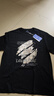回力（Warrior）純棉t恤男夏季復古國潮重磅短袖男士寬松大碼運動(dòng)半袖 黑色 XL  曬單實(shí)拍圖