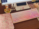 惠普（HP）K110無(wú)線(xiàn)鍵盤(pán) 三模藍牙有線(xiàn)靜音機械手感側刻漸變鍵帽帶旋鈕薄膜鍵盤(pán) 辦公游戲電競電腦筆記本通用 桃夭粉【三模無(wú)線(xiàn)版】RGB燈效 曬單實(shí)拍圖