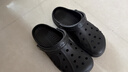 卡駱馳（CROCS）經(jīng)典云朵老爹鞋洞洞鞋時(shí)尚百搭女鞋拖鞋一腳蹬|206750 黑色-001(含智必星) 38 (240mm) 曬單實(shí)拍圖