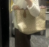 蔻馳（COACH）【品牌直供】CITY女士大號托特包單肩手提包5696禮物 曬單實(shí)拍圖