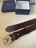 七匹狼皮帶男頭層牛皮商務(wù)休閑腰帶中青年針扣褲帶情人節禮物送老公男友 棕色【頭層牛皮 質(zhì)保十年】 曬單實(shí)拍圖