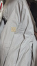 茵曼2025冬季女裝新款三防毛絨領(lǐng)工裝羽絨服高充絨量鴨絨保暖外套 雅典灰 M 163-167cm /111-120斤 曬單實(shí)拍圖