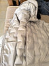 波司登鵝絨羽絨服女士秋冬輕薄連帽寬松短款內膽百搭保暖外套 曬單實(shí)拍圖