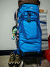 DEUTER登山包 藍精靈女款3-5日輕量重裝戶(hù)外包 徒步探險旅行雙肩背包 舄湖色45+10SL 曬單實(shí)拍圖